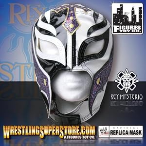 WWE Series 5 Rey Mysterio Kid Size Replica Black & White Mask