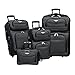 Travel Select Amsterdam 4-Piece Softshell Deluxe Expandable Rolling Luggage Set