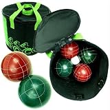  : Professional Bocce Ball Set in Carry Case - Sporting Goods > Fitness