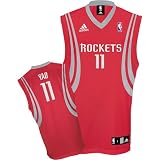 Yao Ming Jersey: adidas Red Replica #11 Houston Rockets Jersey