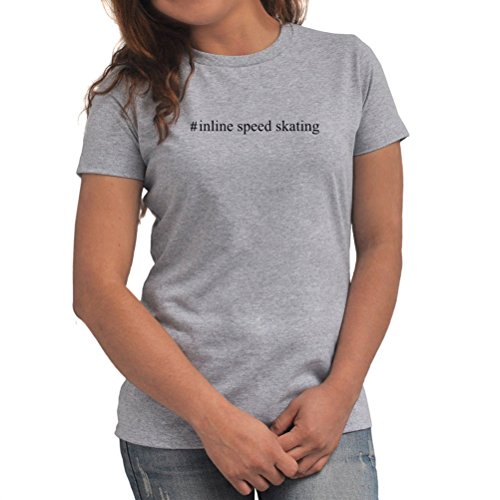Inline Speed Skating Hashtag 여성의 T셔츠 재팬박스