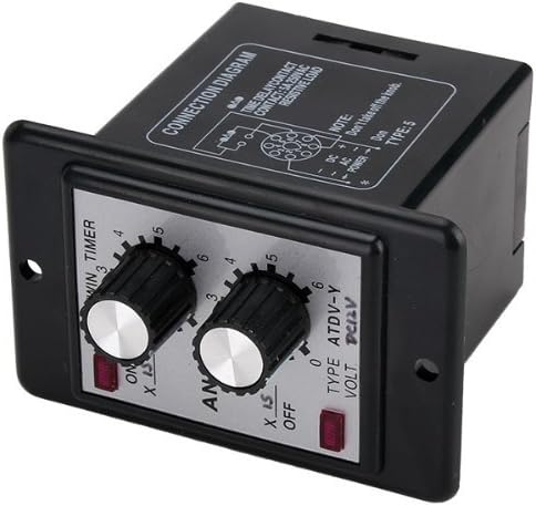 DC 12V Delay Timer Repeat Cycle Time Relay Adjustable 0-6s 5A Contact by DSHL