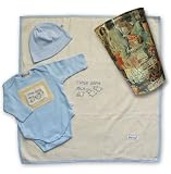 Nursery Rhyme Organic Blue Gift Bucket by Bossy Baby
