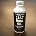 Caron & Doucet - Cast Iron Seasoning & Cleaning Oil | 100% Plant-Based & will NOT to go Rancid! | Best for Seasoning, Restoring, Curing and Care after Cleaning | For Skillets, Pans & Cast Iron. (4 oz)