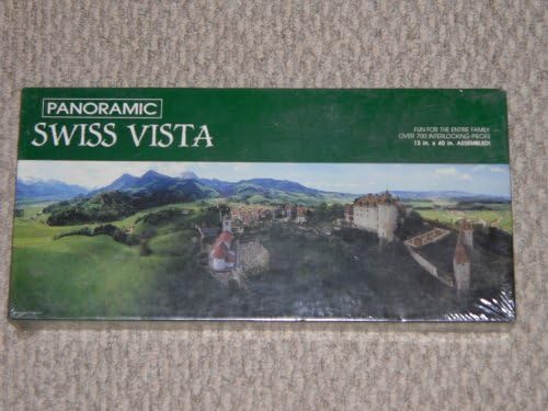 HALLMARK Springbok PANORAMIC Gruyeres SWISS VISTA Puzzle (Over 700 pieces)
