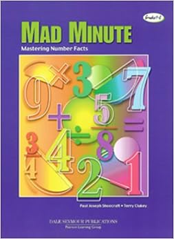 Amazon.com: Mad Minute: Mastering Number Facts, Grades1-8