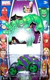 Marvel Heroes 2006 1:64 Scale Green & Purple The Incredible Hulk Die Cast Car H25 MGA Entertainment