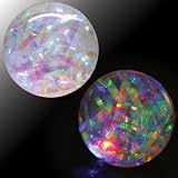 Play Visions Light Up Mylar Ball 100mm