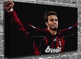 Alberto Gilardino AC Milan Sports Football Canvas Art Canvas Print Print Picture Size: (16