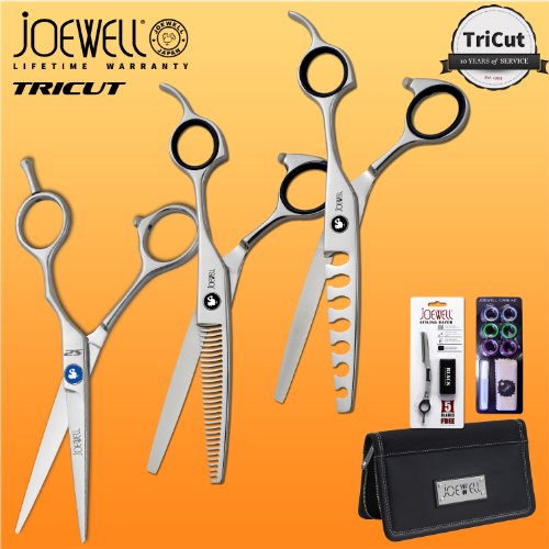 Joewell S2 6 0 Trio Combo Kit Shears Scissors Thinner Texturizer Case More Unononononaoeraeraa