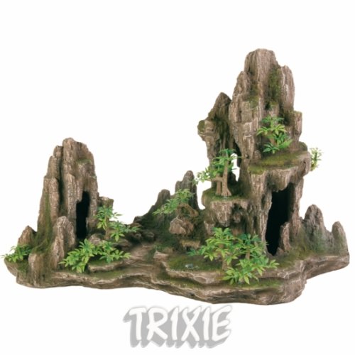 Trixie 8855 Felsformation mit H&ouml;hle/Pflanzen, 45 cm Preisvergleich