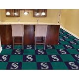 Seattle Mariners MLB Team Logo Carpet Tiles