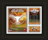 Texas Longhorns Framed Texas Longhorns 2006 Rose Bowl Milestones and Memories NCAA College Athletics