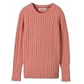 Girls' Cherokee&reg; Cable Crew Sweater - Mambo Melon