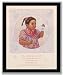 Gretchen Barker - What Little Girls are Made Of - Framed 22.5x18.5 Art Print Poster