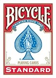 Bicycle Playing Cards, Poker Size, Red Back