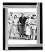 WARREN BEATTY AS CLYDE BARROW, FAYE DUNAWAY AS BONNIE PARKER, GENE HACKMAN AS BUCK BARROW, ESTELLE PARSONS AS BLANCHE, MICHAEL J POLLARD AS C.W. MOSS FROM BONNIE AND CLYDE #1 - BLACK & WHITE Movie Photo - Luxury Framed 25x20cm Photograph (Colour choice of Four Section Mirror and Black Glass Frame or Real Capiz Shell Frame)