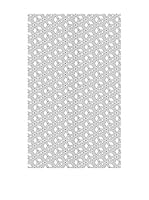 Huella deco Alfombra de Vinilo (Gris)