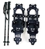 Search : Alps 25" snowshoes + pair antishock adjustable snowshoes poles + free tote bag