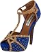 Naughty Monkey Women's Day Dreamin Platform Pump,Blue,8 M US