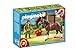 PLAYMOBIL Shire Horse with Groomer and Stable