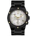 Swiss Legend Men's Throttle Chronograph Black Ion-Plated Watch #40025-BB-SIL-YN