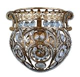Lacrysta Collection Gold Finch Finish Wall Lamp - QUZ-LS8739GF