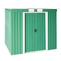 Metallger�tehaus 6 x 4 mit Pultdach