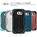 Samsung Galaxy S6 Case - VENA® [vArmor] Ultimate Protection [Slim | Heavy Duty] Hybrid Case Cover for Samsung Galaxy S6 (Dark Gray/Black)