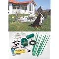 Elektrozaun-Garten-Schutz-Zaun-Set Draht+Pf�hle+Stromger�t+Zubeh�r