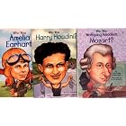 Click here to buy Who Was Wolfgang Amadeus Mozart Who Was Amelia Earhrt Who Was Harry Houdini - 3 Book Set... by  Yona Zeldis Mcdonough, Kate Boehm Jerome, and Tul T. Sutherland.
