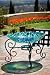Blossoms Glass Birdbath