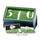 Kansas City Chiefs 3 Piece Cufflink Gift Set