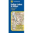 AA Road Map Italy: Italian Lakes and Milan by AA Publishing