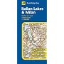Italian Lakes and Milan (AA Road Map Italy)
