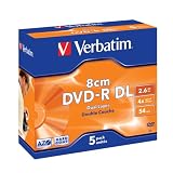 Verbatim - 5 x DVD-R DL (8cm) - 2.6 Go 4x - bo�tier CD - support de stockage
