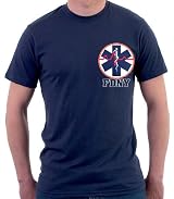 FDNY EMS T-SHIRT W/STAR OF LIFE