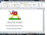 Geezer Wars: Over-the-Hill Seniors Wage Hilarious Sports Battles