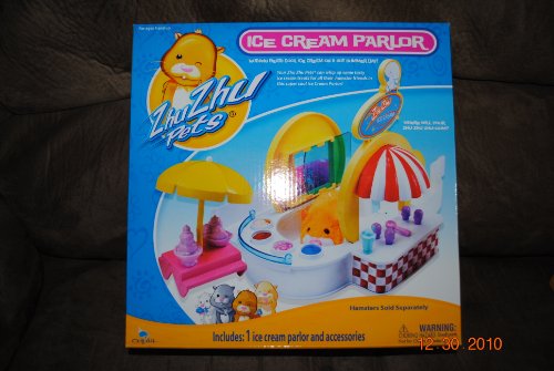 51iGxbwE5HL Zhu Zhu Pets Ice Cream Parlor Set Hamsters Not Included!
