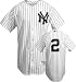 Derek Jeter Majestic Authentic 2009 Home Pinstripe On-Field New York Yankees Jersey - 52