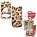 *NEW* Verizon Alltel Sprint Motorola Krzr K1m Leopard Print Design Crystal Snap-On Case Cover