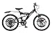 Boss Stealth B Boys Dual Suspension Bike - Black, 20 Inch