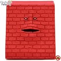 Red Brick FaceBank Hungry MoneyBox