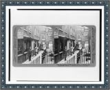 Historic Print (M): Old Cheshire Cheese tavern, resort of Johnson and Goldsmith, London