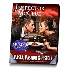 Paul Lamond Murder Mystery Dinner Party Game with CD, Pasta Passion and Pistols