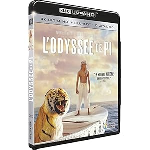 L'Odyssée de Pi [4K Ultra HD + Blu-ray + Digital HD]