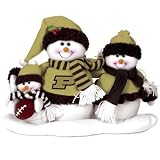 Purdue Boilermakers Christmas Snowman Table Decoration