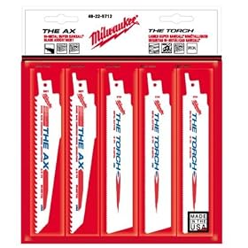 Click here to buy Milwaukee 49-22-5712 Axe and Torch Combo Blade Kit by Milwaukee.