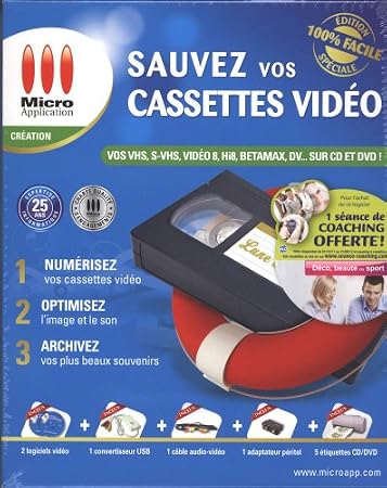 Sauvez vos cassettes vidéo - coffret deluxe