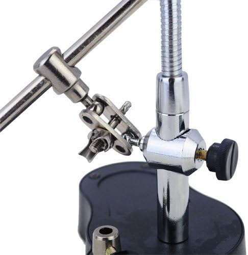 Siam Circus Helping Hand Magnifier LED Light with Soldering Stand